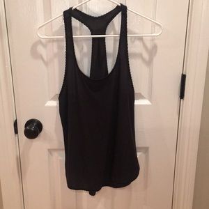 Lululemon | 4 | Black Stripe Singlet Tank